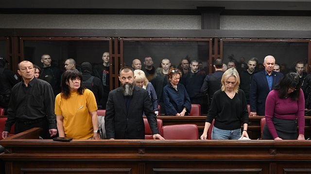 Russian court sentences 15 Ukrainian soldiers to prison for terrorism