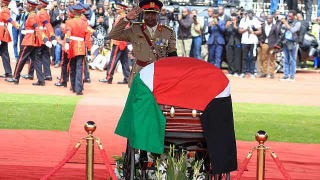 Kenya holds state funeral for Raila Odinga