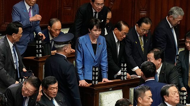 Sanae Takaichi elected Japan's first female prime minister after coalition deal