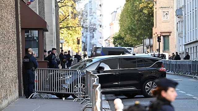 Defiant former French president Sarkozy arrives at prison to begin sentence