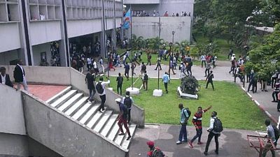 RDC : des étudiants en justice pour troubles