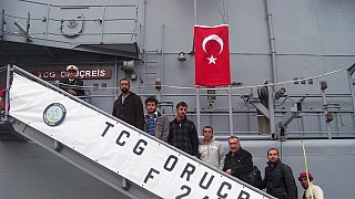 Une frégate turque a escorté mercredi une cargaison de blindés vers Tripoli (source militaire française)