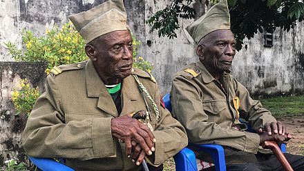 RDC : les derniers survivants de l'armée coloniale belge à l'honneur