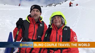 Blind couple set out to visit all the countries in the world