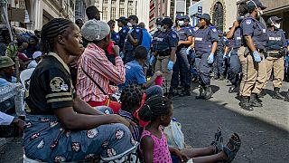 South Africa evicts African migrants squatting in Cape Town