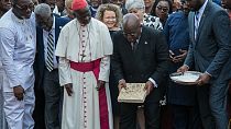 Israel gifts Ghana sacred Jerusalem stone for national cathedral foundation
