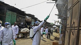 Kenya police enforcing coronavirus restrictions on transport, markets
