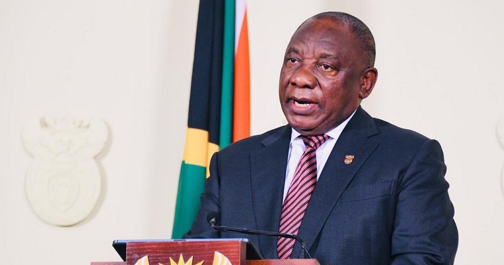 South Africa President Cabinet Donate Salaries To Coronavirus