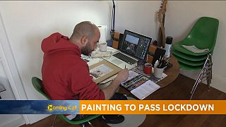 Painter turns isolation into art
