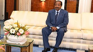 Cameroon's 'missing president' reappears, holds COVID-19 meeting