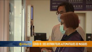 Vente de masques chirurgicaux par des machines automatiques à Taïwan