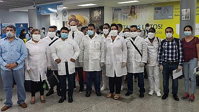 S. Africa receives Cuban medics to help treat COVID-19 patients