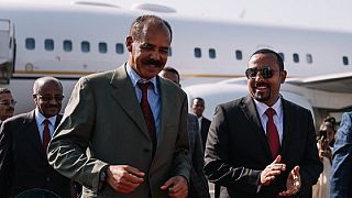 Eritrea prez in Ethiopia: dam inauguration in Oromia