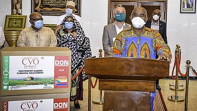 Guinée-Bissau : réception de la tisane anti-Covid made in Madagascar