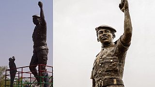 Burkina Faso unveils upgraded statue of Thomas Sankara