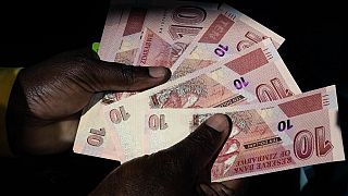 Le dollar zimbabwéen en circulation
