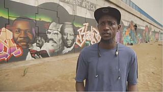 À Dakar, des graffitis pour rendre hommage au Black Power