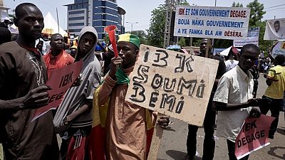 Mali : des milliers de manifestants réclament le départ du président Keïta à Bamako
