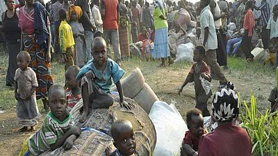 Des réfugiés congolais arrivent en Ouganda