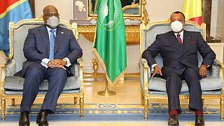 Rencontre entre Félix Tshisekedi et Denis Sassou-Nguesso à Brazzaville