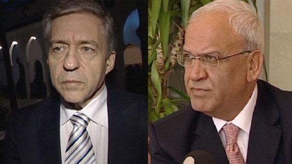Israeli-Palestinian peace in US, UN hands, say Erekat and Beilin Israeli-Palestinian peace in US, UN hands, say Erekat and Beilin