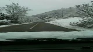Snow in Appennino ligure