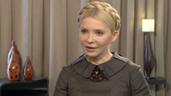 Timoshenko denuncia una represión política a gran escala en Ucrania Timoshenko denuncia una represión política a gran escala en Ucrania