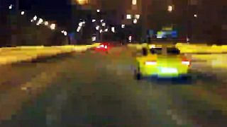 Car chase in Warsaw