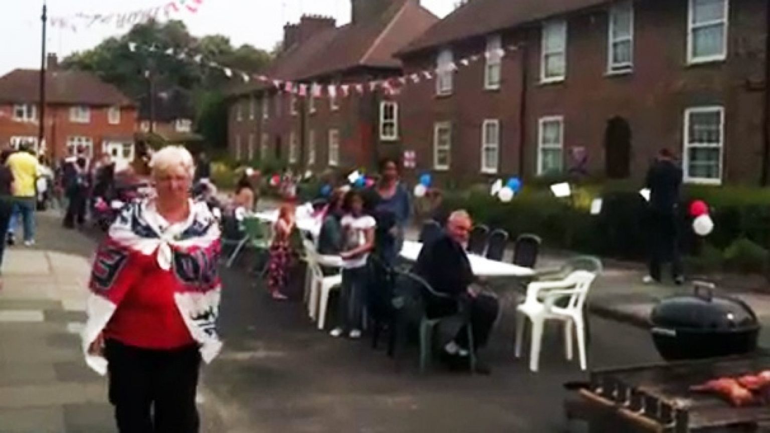 Royal wedding street party