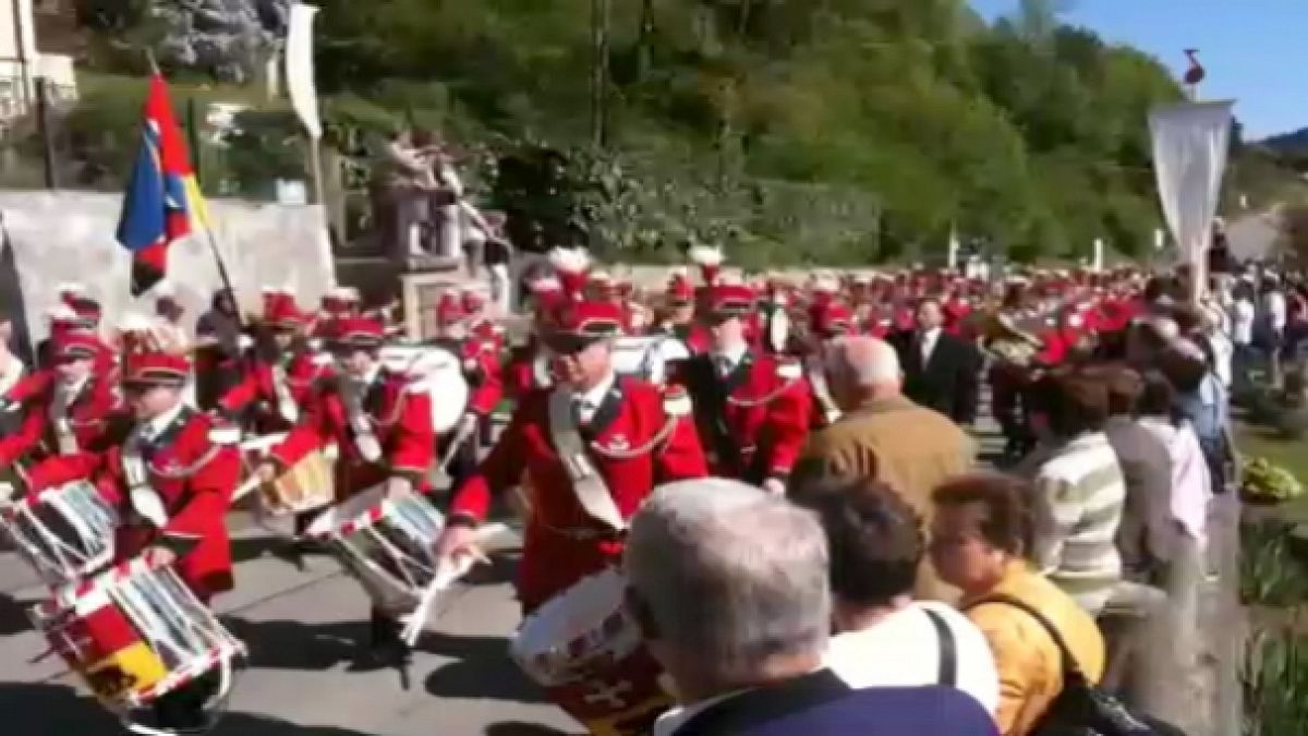 Celebration of Girons de musique in Switzerland