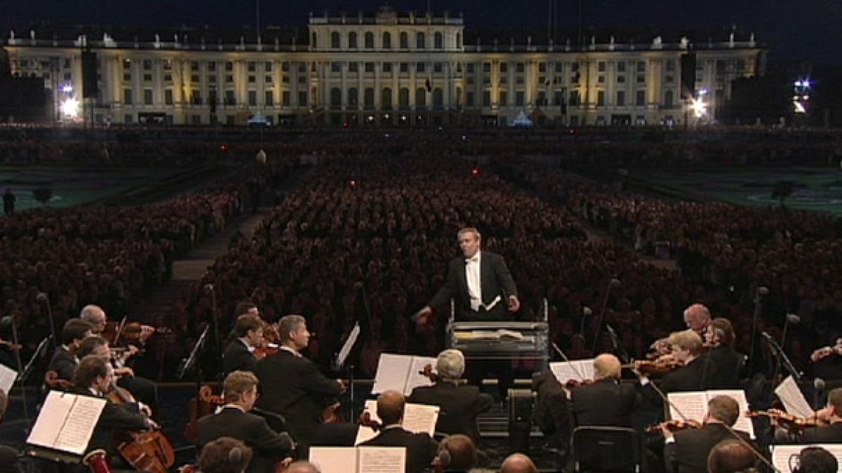 Filarmónica de Viena em Schönbrunn
