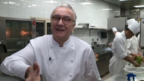Monaco: Ducasse prepares royal banquet