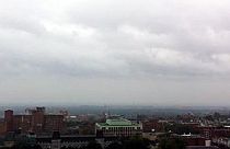 Hurricane Irene seen from Montreal