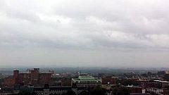 Hurricane Irene seen from Montreal