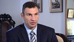 Vitali Klychko: "A diferencia del boxeo, en la política no hay reglas"