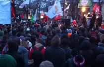 Protests against election fraud in St.Petersburg