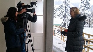 Davos Blog 1 : "Davos is hotting up !"  (in Englisch)