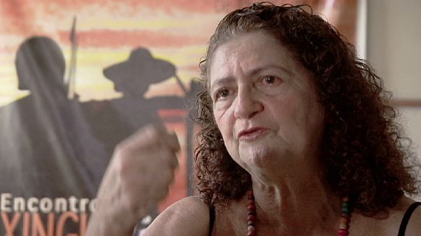 Antônia kämpft gegen das brasilianische Belo Monte Staudammprojekt Antônia kämpft gegen das brasilianische Belo Monte Staudammprojekt