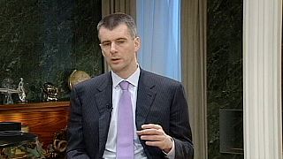 Mikhail Prokhorov, candidato a las presidenciales de Rusia: "Creo que el actual sistema político es un monopolio donde no hay libertad"