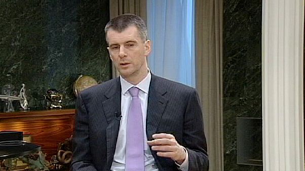 Mikhail Prokhorov, candidato a las presidenciales de Rusia: "Creo que el actual sistema político es un monopolio donde no hay libertad" Mikhail Prokhorov, candidato a las presidenciales de Rusia: "Creo que el actual sistema político es un monopolio donde no hay libertad"