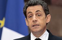 Notable dates during the first term in office of French President Nicolas Sarkozy