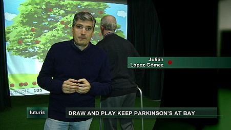 Pens and video games against Parkinson's disease