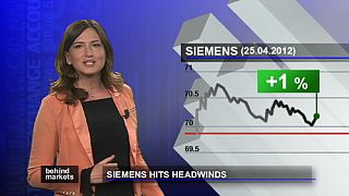 Calano gli utili di Siemens