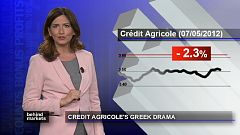 Credit Agricole leidet (wieder) an Griechenland