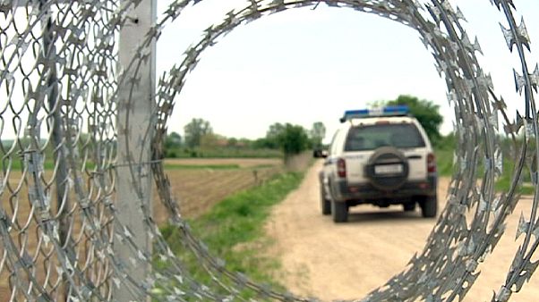 Giechenlands Grenzzaun gegen illegale Grenzgänger Giechenlands Grenzzaun gegen illegale Grenzgänger