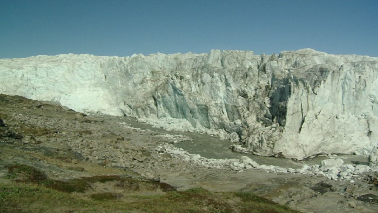 Échantillon de base de glace datant
