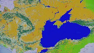 Mapas: o colorido, no Mar Negro