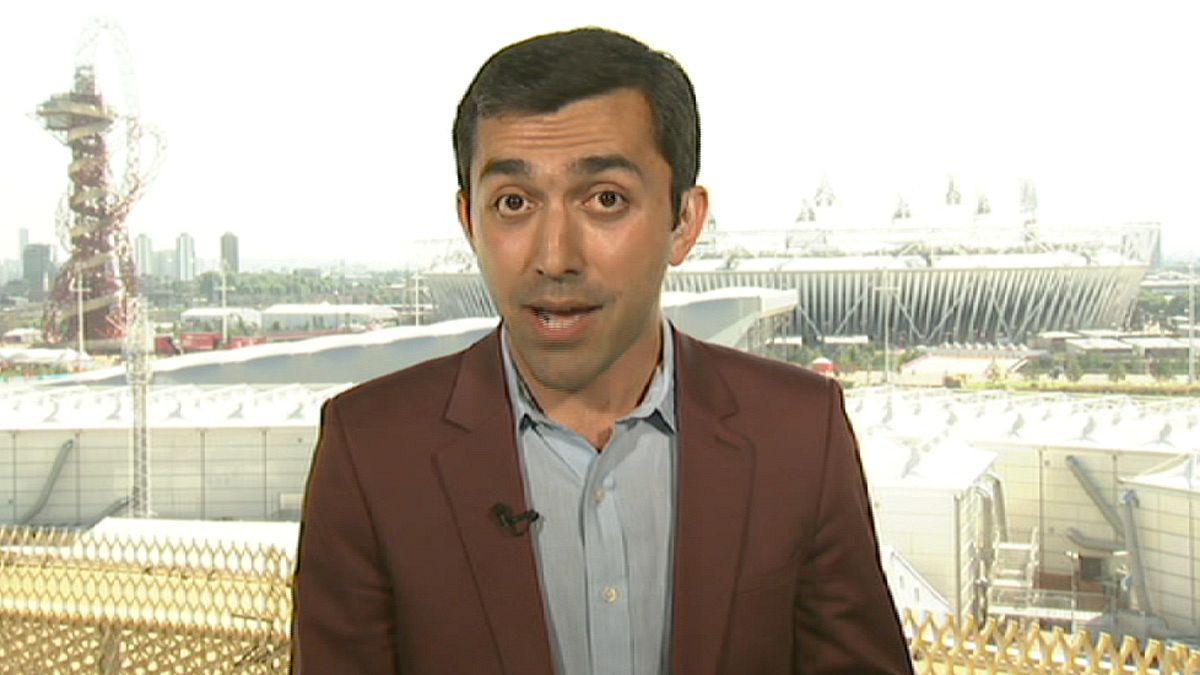 "L'armosphère à Londres est fantastique", Ali Sheikoslami, correspondant d'Euronews