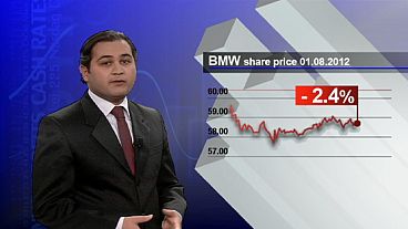 Ações da BMW em queda, apesar de aumento das vendas