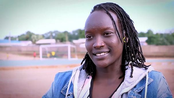 South Sudanese Amy Lasu inspires aspiring footballers